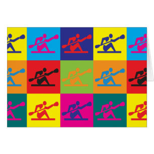 Arte pop Kayaking