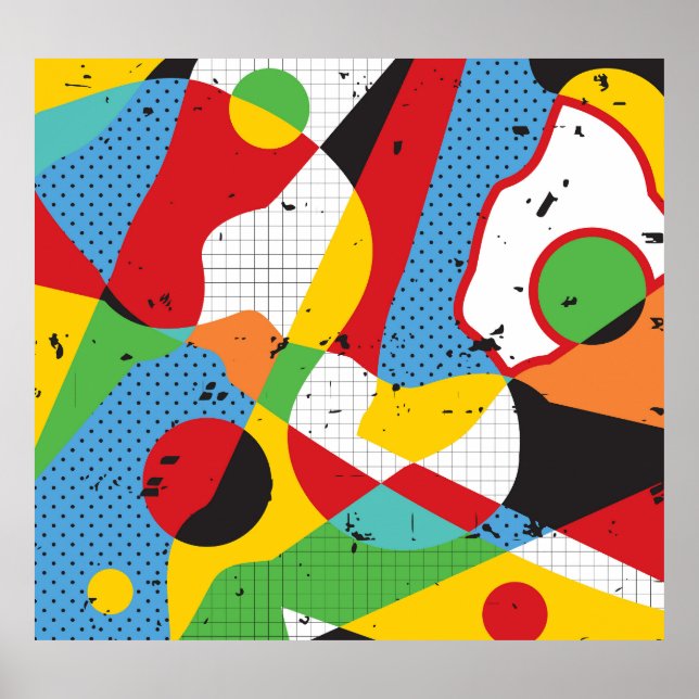 Arte pop, minimalismo vibrante. (Frente)