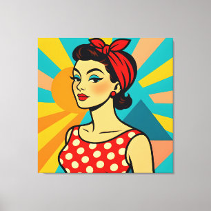 Arte Pop Modernista de Mediados de Siglo - Belleza
