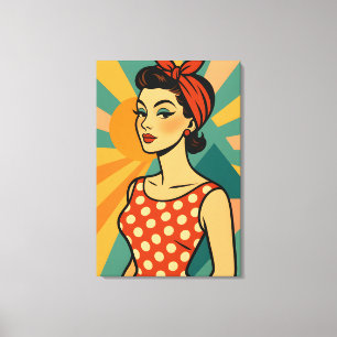Arte Pop Modernista de Mediados de Siglo - Belleza