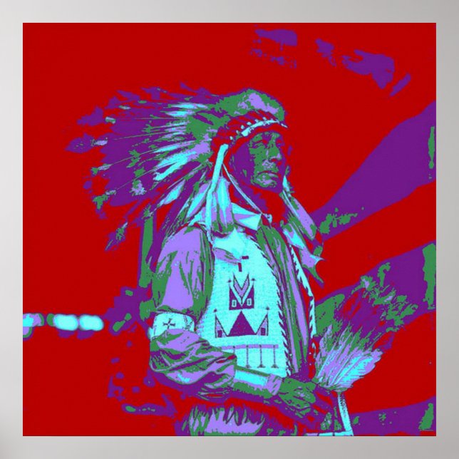 Arte pop nativo americano (Frente)