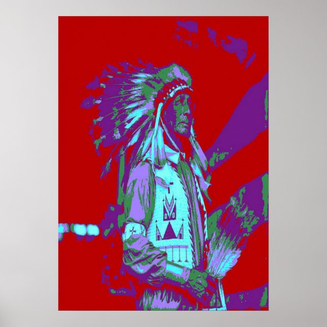 Arte pop nativo americano (Frente)