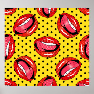 Arte pop retro: insignias de parches para Personal