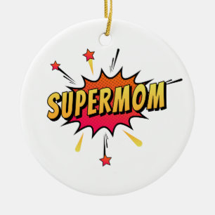 Arte pop retro supermamá  Ornamento