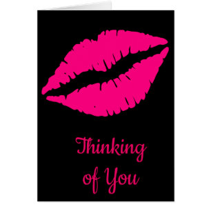 Arte pop rosado de la tarjeta del día de San