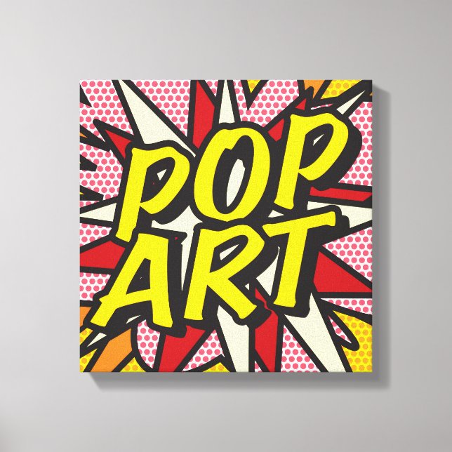 ARTE POP Tipografía moderna de cómic (Anverso)