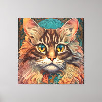 Arte pop vintage, Louis Wain Beautiful Cat