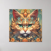 Arte pop vintage, Louis Wain Beautiful Cat