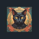 Arte pop vintage Louis Wain estilo retro Cat<br><div class="desc">Arte pop vintage Louis Wain estilo retro Cat</div>