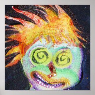 Arte pop zombie retro vintage