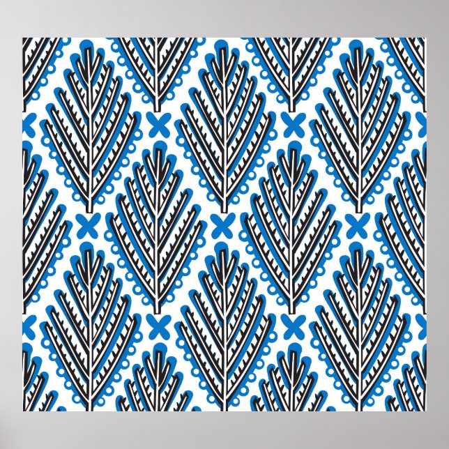 Arte Popular Escandinavo: Diseño Retro Floral (Frente)