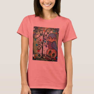 Arte popular por la camiseta de la mujer de Lorri