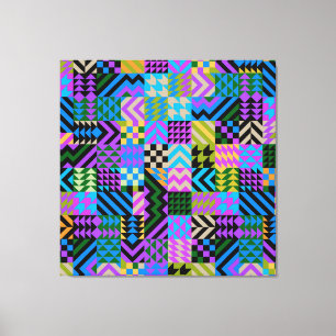 Arte Popular Tribal - Azul