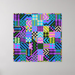Arte Popular Tribal - Azul