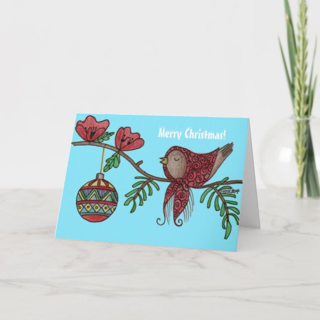 Arte popular ucraniano del navidad del pájaro del (Anverso)
