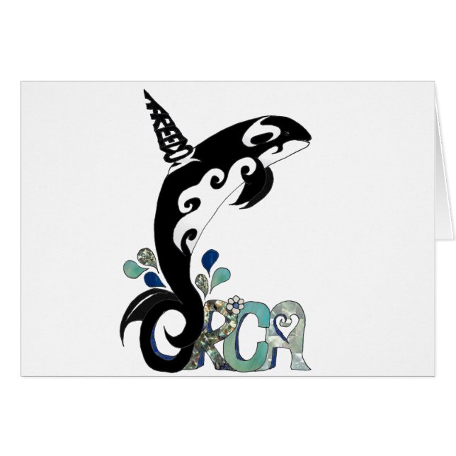 Arte por la libertad de Orca (Anverso (Horizontal))