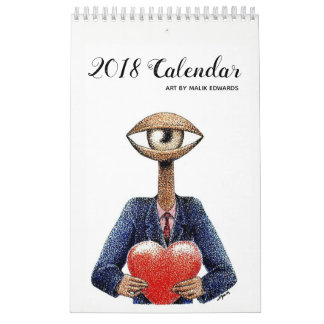 Arte por Malik - calendario 2018
