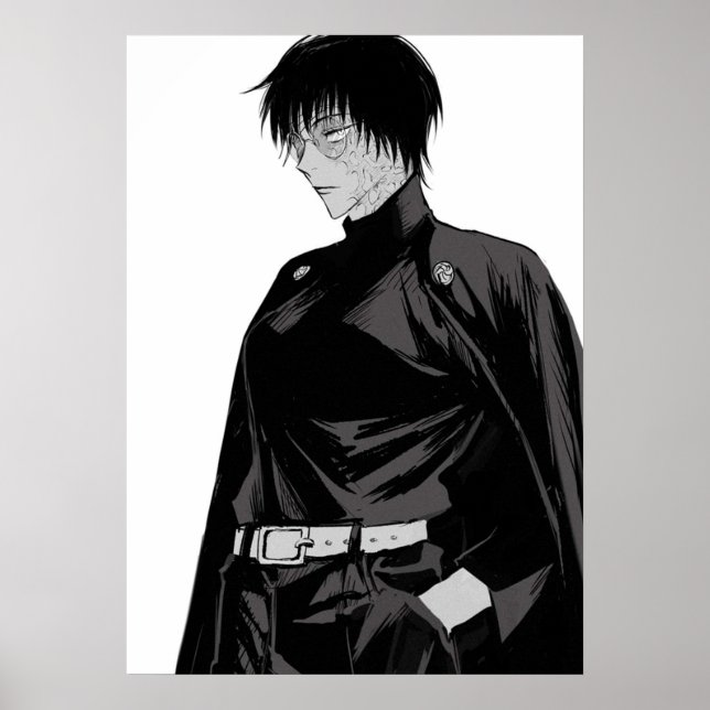 Arte post-Shibuya Maki Zenin Jujutsu Kaisen (Frente)