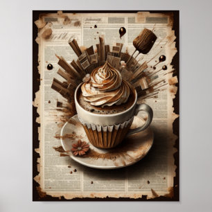 Arte Poster de café
