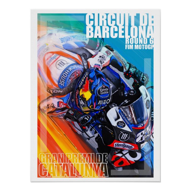 Arte poster de España por Murraymoto (Anverso)