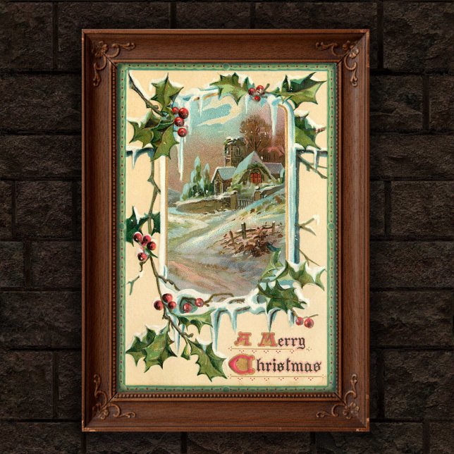 Arte Poster de la Navidad de 1910 (Subido por el creador)