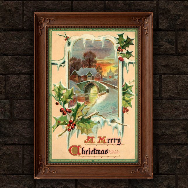 Arte Poster de la Navidad de 1910 (Subido por el creador)