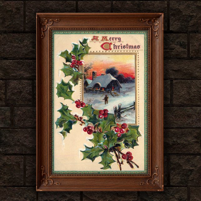 Arte Poster de la Navidad de 1910 (Subido por el creador)