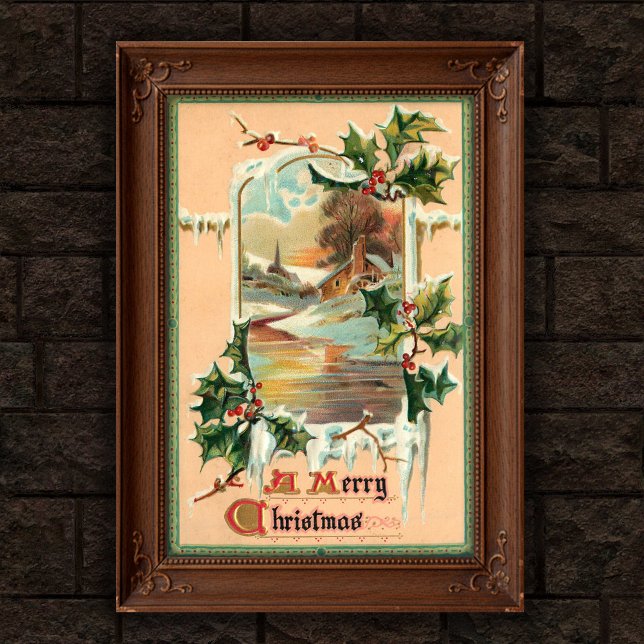 Arte Poster de la Navidad de 1910 (Subido por el creador)