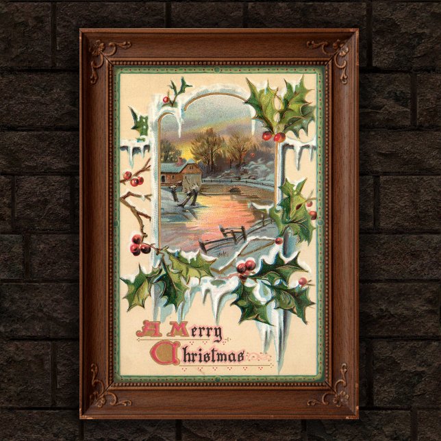 Arte Poster de la Navidad de 1910 (Subido por el creador)