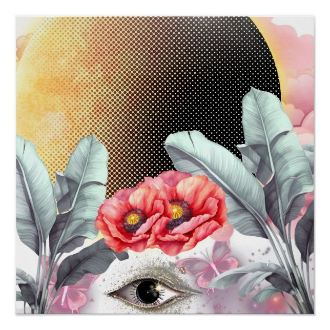 Arte Poster de la pared de seda (Anverso)