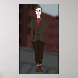 Arte poster de Old City Butch