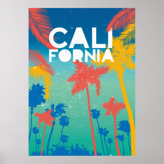 Arte Poster de verano en California