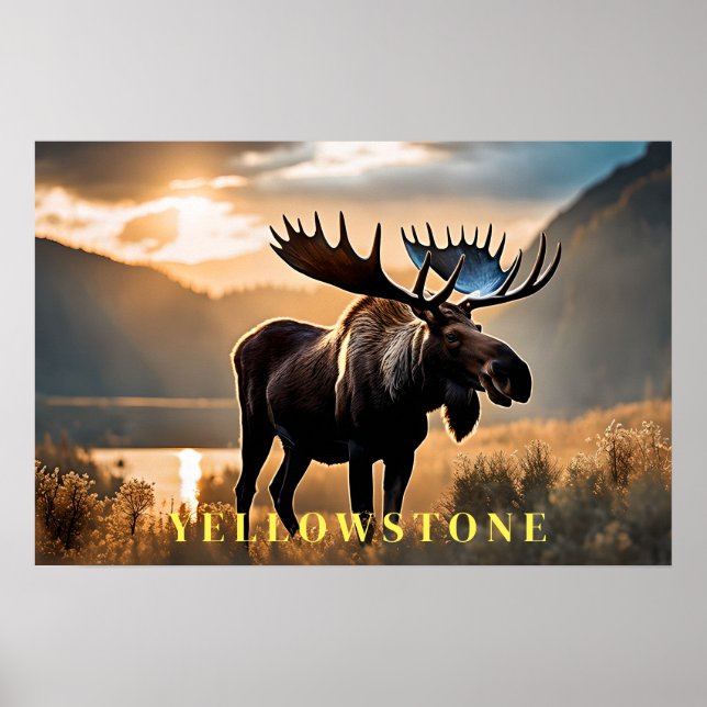 Arte Poster de Yellowstone (Frente)