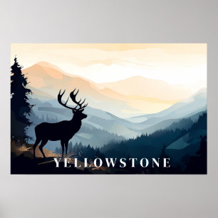 Arte Poster de Yellowstone