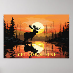 Arte Poster de Yellowstone