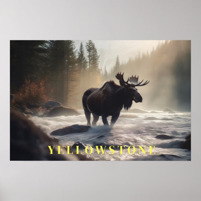 Arte Poster de Yellowstone (Frente)