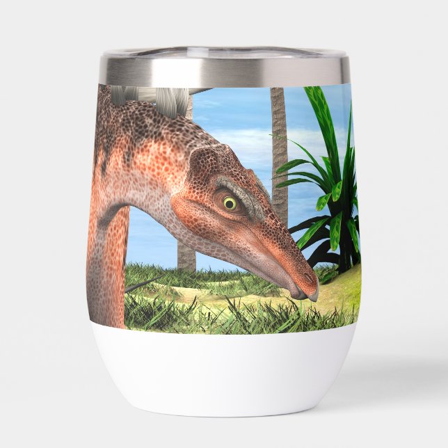 Arte prehistórico de Kentrosaurus Dinosaurio Jungl (Trasero)