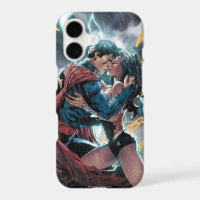 Arte promocional del cómic de Superman/Mujer Marav