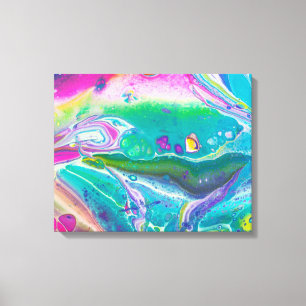 Arte Psicodélico Acrílico Salvaje