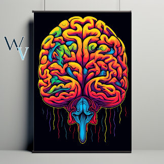 Arte psicodélico cerebral