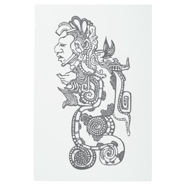 Arte Quetzalcoatl Azteca (Anverso)