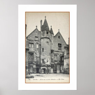 ARTE RECICLADO: 1900 TOURS FRANCE HOTEL POSTCARD