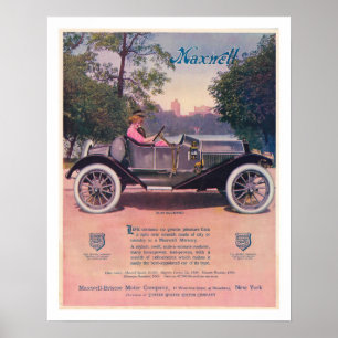ARTE RECICLADO: PUBLICIDAD AUTOMÓVIL C.1915