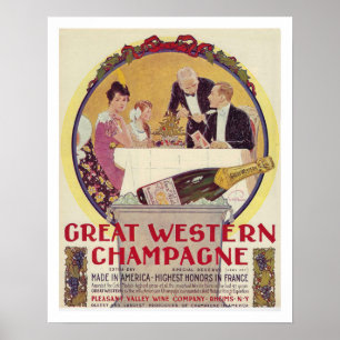 ARTE RECICLADO: PUBLICIDAD DE CHAMPAGNE C.1915