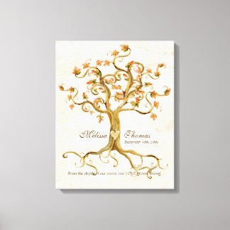 Arte Regalo de Boda de Boda de Otoño Anticuada