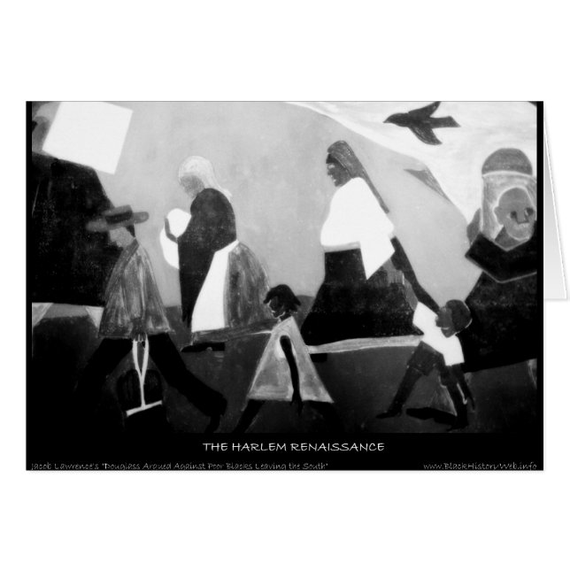 Arte renacentista de Harlem - La serie de migració (Anverso (Horizontal))