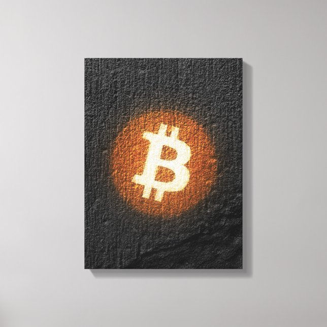 Arte resistente a bitcoin (en Black Wall HD) (Anverso)
