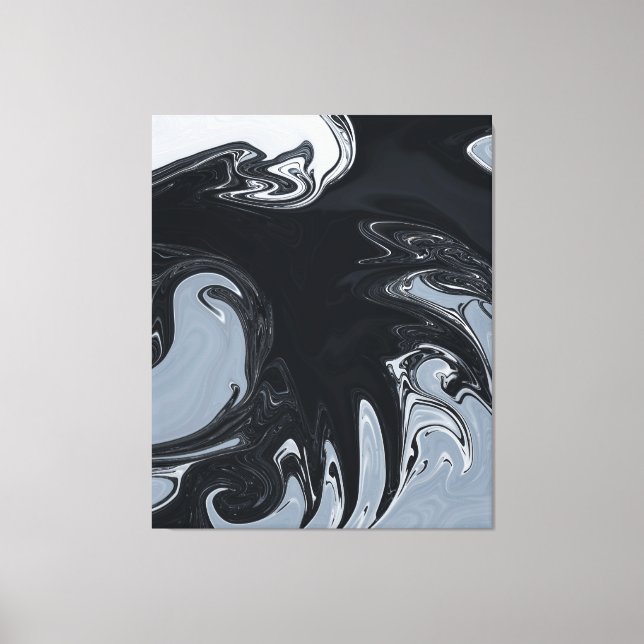 Arte Resumen Blanco Y Negro | Mejor arte abstracto (Anverso)