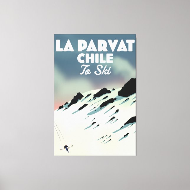 Arte retro de La Parvat Chile. (Anverso)