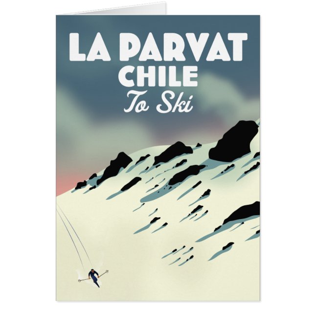 Arte retro de La Parvat Chile. (Frente)